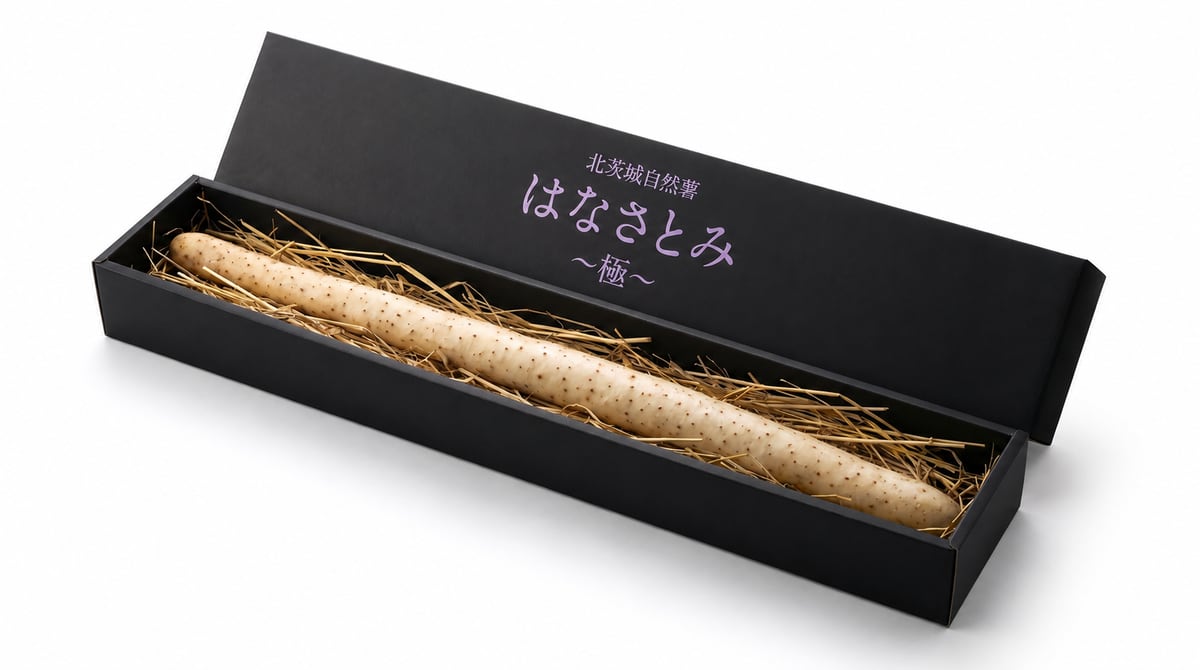 自然薯の贈答用ギフト箱